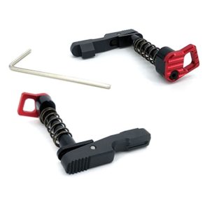 Retén de cargador M4 CNC RACCOON ambidiestro RED RR00